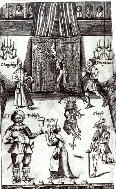 Comic Actors in Performance by English School